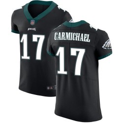Elite Men's Harold Carmichael Black Alternate Jersey - #17 Football Philadelphia Eagles Vapor Untouchable