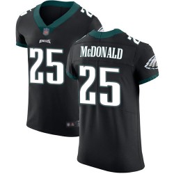 Elite Men's Tommy McDonald Black Alternate Jersey - #25 Football Philadelphia Eagles Vapor Untouchable