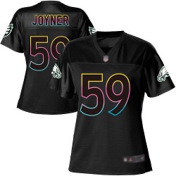 Game Women's Seth Joyner Black Jersey - #59 Football Philadelphia Eagles Fashion