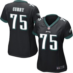 Game Women's Vinny Curry Black Alternate Jersey - #75 Football Philadelphia Eagles
