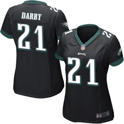 Game Women's Ronald Darby Black Alternate Jersey - #21 Football Philadelphia Eagles