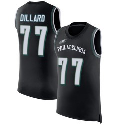 Limited Men's Andre Dillard Black Jersey - #77 Football Philadelphia Eagles Rush Player Name & Number Tank Top