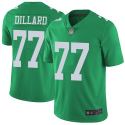 Limited Men's Andre Dillard Green Jersey - #77 Football Philadelphia Eagles Rush Vapor Untouchable