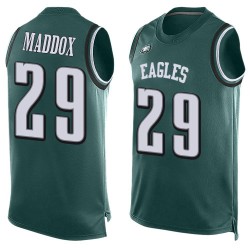 Limited Men's Avonte Maddox Midnight Green Jersey - #29 Football Philadelphia Eagles Player Name & Number Tank Top
