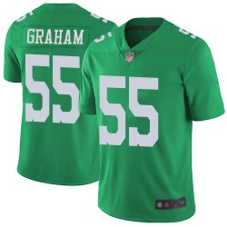 Limited Men's Brandon Graham Green Jersey - #55 Football Philadelphia Eagles Rush Vapor Untouchable