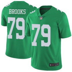 Limited Men's Brandon Brooks Green Jersey - #79 Football Philadelphia Eagles Rush Vapor Untouchable