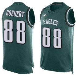 Limited Men's Dallas Goedert Midnight Green Jersey - #88 Football Philadelphia Eagles Player Name & Number Tank Top