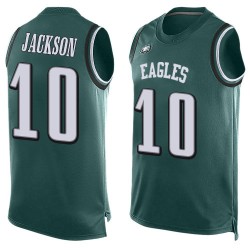 Limited Men's DeSean Jackson Midnight Green Jersey - #10 Football Philadelphia Eagles Player Name & Number Tank Top
