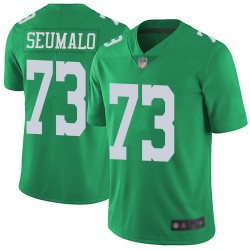 Limited Men's Isaac Seumalo Green Jersey - #73 Football Philadelphia Eagles Rush Vapor Untouchable