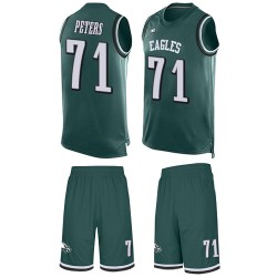 Limited Men's Jason Peters Midnight Green Jersey - #71 Football Philadelphia Eagles Tank Top Suit