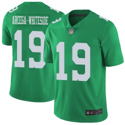 Limited Men's JJ Arcega-Whiteside Green Jersey - #19 Football Philadelphia Eagles Rush Vapor Untouchable