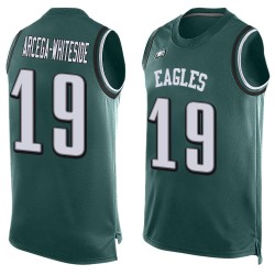 Limited Men's JJ Arcega-Whiteside Midnight Green Jersey - #19 Football Philadelphia Eagles Player Name & Number Tank Top