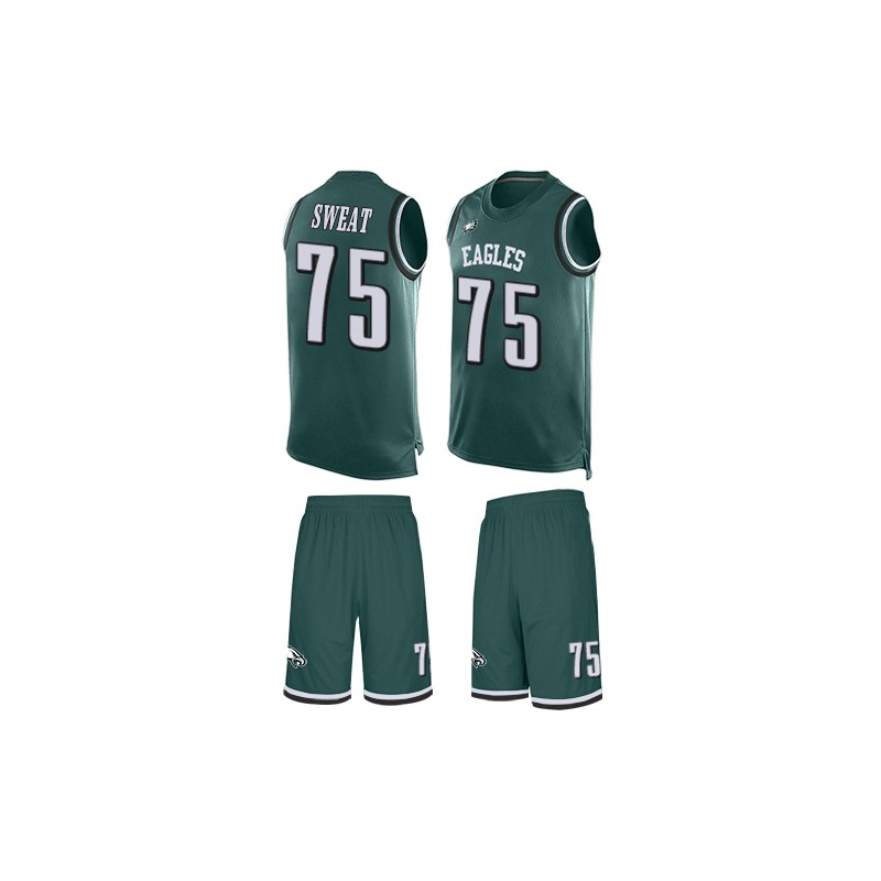 Limited Men's Josh Sweat Midnight Green Jersey - #75 Football Philadelphia  Eagles Tank Top Suit Size 40/M