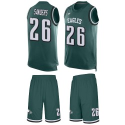 Limited Men's Miles Sanders Midnight Green Jersey - #26 Football Philadelphia Eagles Tank Top Suit