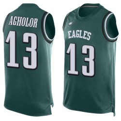 Limited Men's Nelson Agholor Midnight Green Jersey - #13 Football Philadelphia Eagles Player Name & Number Tank Top