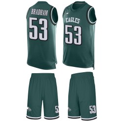 Limited Men's Nigel Bradham Midnight Green Jersey - #53 Football Philadelphia Eagles Tank Top Suit