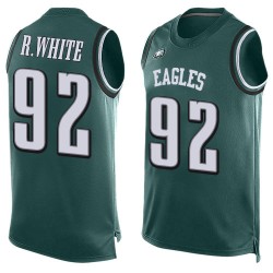 Limited Men's Reggie White Midnight Green Jersey - #92 Football Philadelphia Eagles Player Name & Number Tank Top