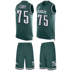 Limited Men's Vinny Curry Midnight Green Jersey - #75 Football Philadelphia Eagles Tank Top Suit