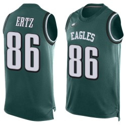 Limited Men's Zach Ertz Midnight Green Jersey - #86 Football Philadelphia Eagles Player Name & Number Tank Top