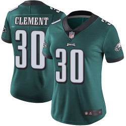 Limited Women's Corey Clement Midnight Green Home Jersey - #30 Football Philadelphia Eagles Vapor Untouchable