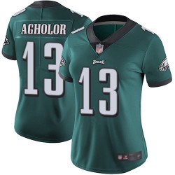 Limited Women's Nelson Agholor Midnight Green Home Jersey - #13 Football Philadelphia Eagles Vapor Untouchable