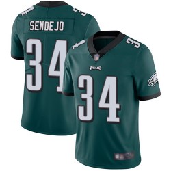 Limited Youth Andrew Sendejo Midnight Green Home Jersey - #34 Football Philadelphia Eagles Vapor Untouchable
