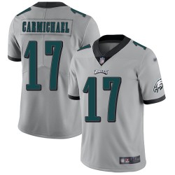 Limited Youth Harold Carmichael Silver Jersey - #17 Football Philadelphia Eagles Inverted Legend