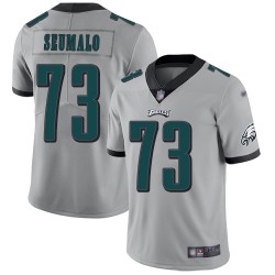 Limited Youth Isaac Seumalo Silver Jersey - #73 Football Philadelphia Eagles Inverted Legend