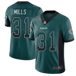 Limited Youth Jalen Mills Green Jersey - #31 Football Philadelphia Eagles Rush Drift Fashion