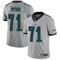 Limited Youth Jason Peters Silver Jersey - #71 Football Philadelphia Eagles Inverted Legend