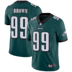 Limited Youth Jerome Brown Midnight Green Home Jersey - #99 Football Philadelphia Eagles Vapor Untouchable
