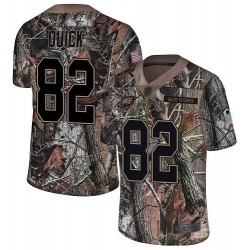 Limited Youth Mike Quick Camo Jersey - #82 Football Philadelphia Eagles Rush Realtree