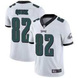 Limited Youth Mike Quick White Road Jersey - #82 Football Philadelphia Eagles Vapor Untouchable
