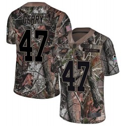 Limited Youth Nate Gerry Camo Jersey - #47 Football Philadelphia Eagles Rush Realtree