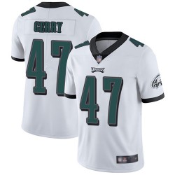 Limited Youth Nate Gerry White Road Jersey - #47 Football Philadelphia Eagles Vapor Untouchable