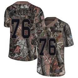 Limited Youth Shareef Miller Camo Jersey - #76 Football Philadelphia Eagles Rush Realtree