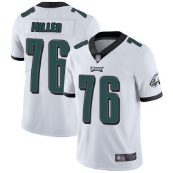 Limited Youth Shareef Miller White Road Jersey - #76 Football Philadelphia Eagles Vapor Untouchable