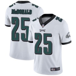 Limited Youth Tommy McDonald White Road Jersey - #25 Football Philadelphia Eagles Vapor Untouchable