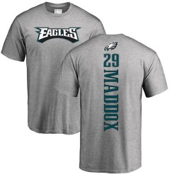 Avonte Maddox Ash Backer - #29 Football Philadelphia Eagles T-Shirt