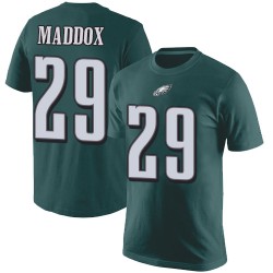 Avonte Maddox Green Rush Pride Name & Number - #29 Football Philadelphia Eagles T-Shirt