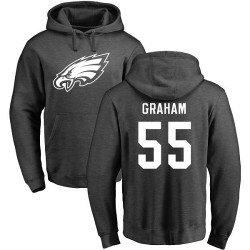 Brandon Graham Ash One Color - #55 Football Philadelphia Eagles Pullover Hoodie