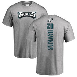Brian Dawkins Ash Backer - #20 Football Philadelphia Eagles T-Shirt