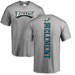 Corey Clement Ash Backer - #30 Football Philadelphia Eagles T-Shirt