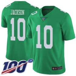 Limited Youth DeSean Jackson Green Jersey - #10 Football Philadelphia Eagles 100th Season Rush Vapor Untouchable