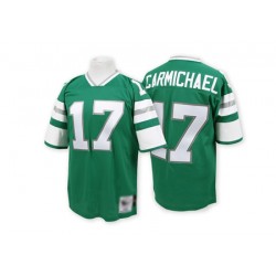 Authentic Men's Harold Carmichael Midnight Green Home Jersey - #17 Football Philadelphia Eagles Throwback