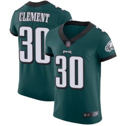 Elite Men's Corey Clement Midnight Green Home Jersey - #30 Football Philadelphia Eagles Vapor Untouchable